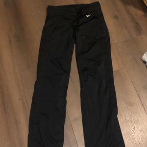 Nike pants with snaps